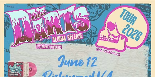 THE DARTS! w\/ RIKKI RAKKI & CRACK FOX!! @ Cobra Cabana 6\/12!!