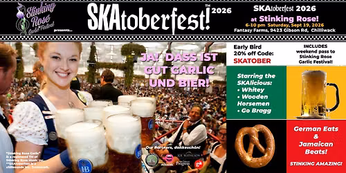 SKAtoberfest\u2122 2026 at Stinking Rose Garlic\u00ae Festival!