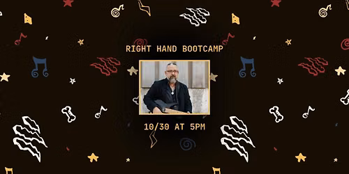 FREE ShredFest Clinic in Normal: Right Hand Bootcamp w\/Jay Thomason