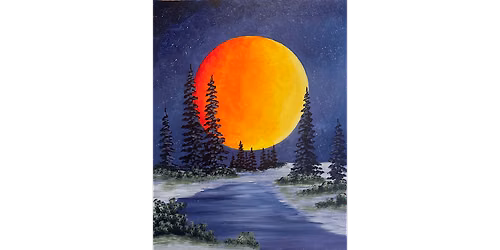 Midnight Glow - Paint and Sip in Fishkill | Classpop!\u2122