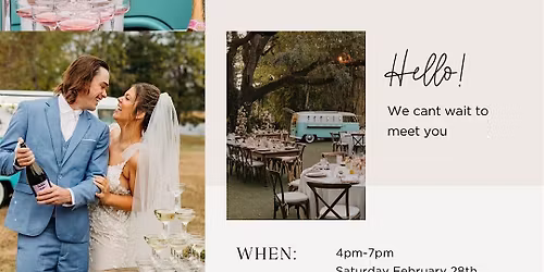 Champagne and Candlelight Open House