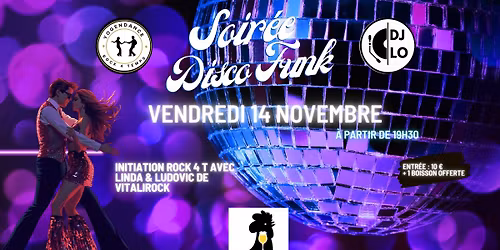 Soir\u00e9e rock 4T sp\u00e9ciale Disco Funk