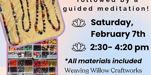 Create Your Own Meditation Beads Workshop