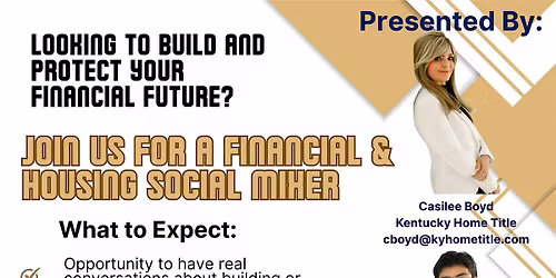 Financial & Housing Social Mixer