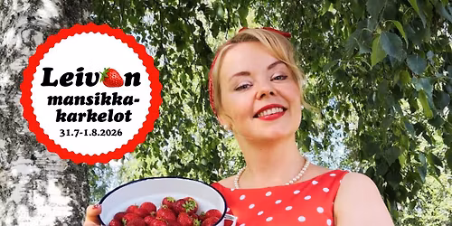 Leivon mansikkakarkelot 