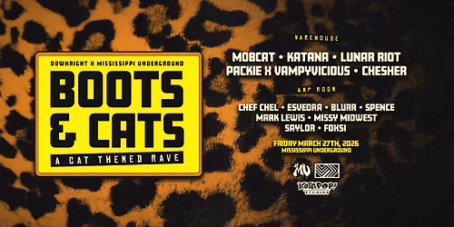BOOTS & CATS |  A CAT THEMED RAVE