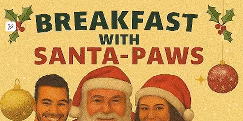 Breakfast with Santa Paws