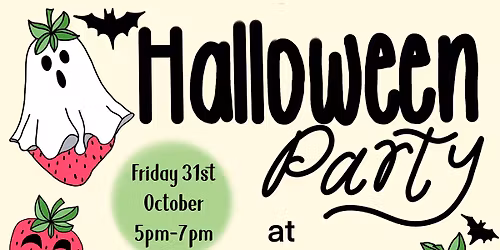 Halloween in the strawberry fields