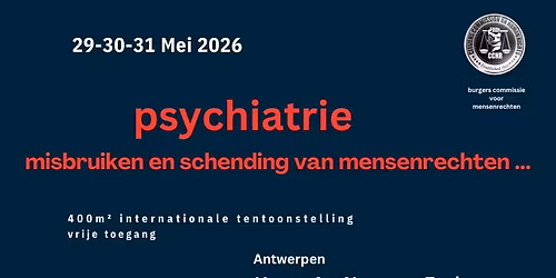 Tentoonstelling: Psychiatrie misbruiken en schending van mensenrechten