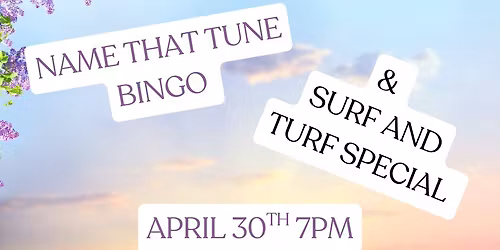 NAME THAT TUNE BINGO