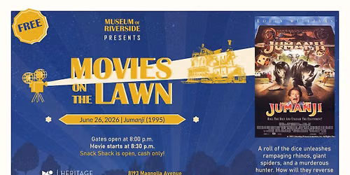 Jumanji (1995) - Movies on the Lawn