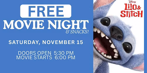 FREE MOVIE NIGHT!