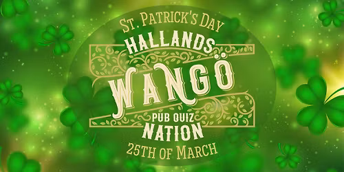St. Patrick's Day at Wang\u00f6 Pub Quiz I Hallands Nation
