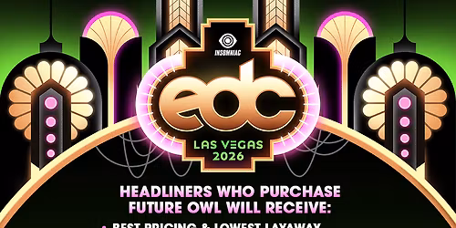 2026 Electric Daisy Carnival Shuttles - 3 Day Pass at Las Vegas Motor Speedway Shuttle Routes
