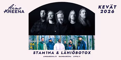 Aino Areena Alive: Stam1na ja L\u00e4hi\u00f6botox