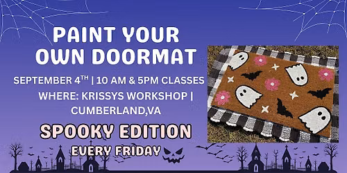 Paint Your Own Doormat Workshop