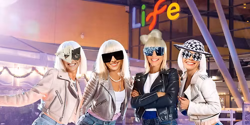 Lady Gaga Little Monsters Skate at Newcastle's Outdoor Ice Rink