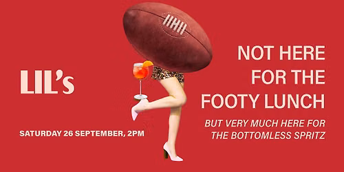 Grand Final Day, Just Not Like That.