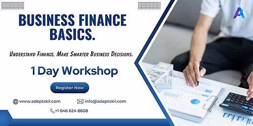 Business Finance Basics Training \u2013 Jersey City, NJ | 1 Day Workshop