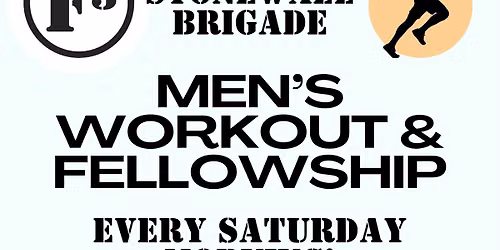 F3 Stonewall Brigade: Men\u2019s Workout & Fellowship