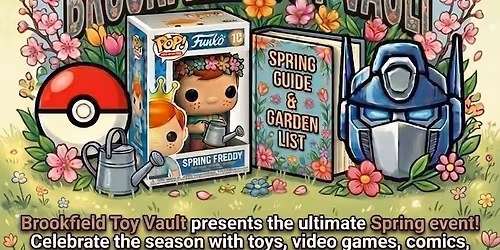 May 23rd Funko and Pokemon Show: Brookfield Toy Vault 2026 