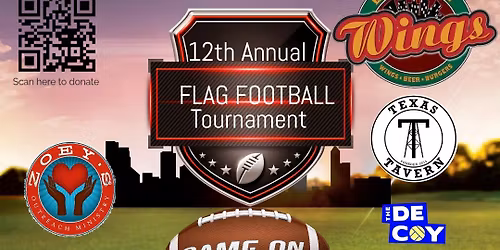 12th Annual Houston Fan Clubs Flag Football Tournament