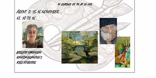 Kom og bes\u00f8g mit atelier