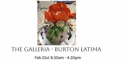 Cold Porcelain Flower Making Workshop 