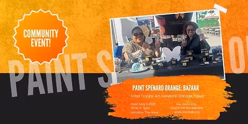 Paint Spenard Orange: Bazaar!
