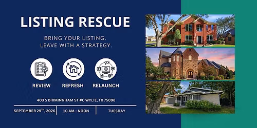 Tuesday Masterminds: Listing Rescue