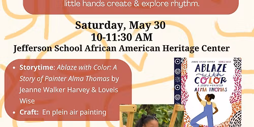 Rhythm & Roots: Storytime & "En plein air" Painting