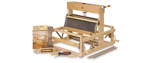 Weaving on a 4 harness loom for Beginners