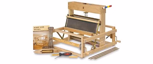 Weaving on a 4 harness loom for Beginners