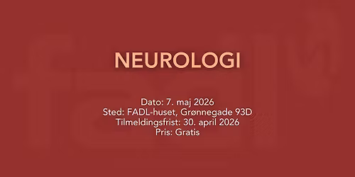 Neurologi d. 7. maj