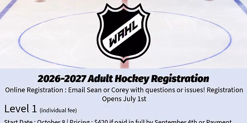 2026-2027 Winter Sunday League