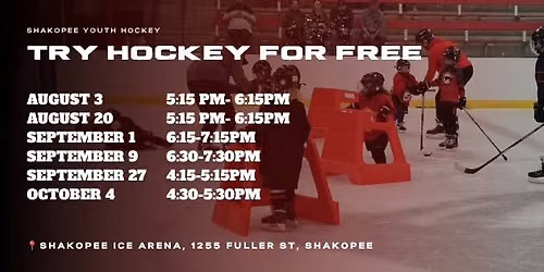 Try Hockey for Free