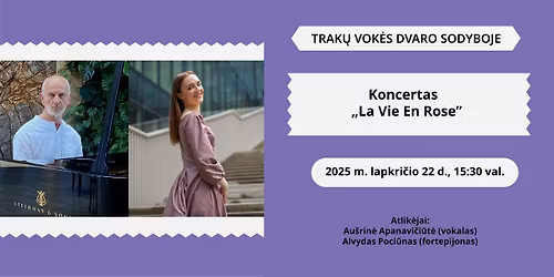 Koncertas "La Vien En Rose"