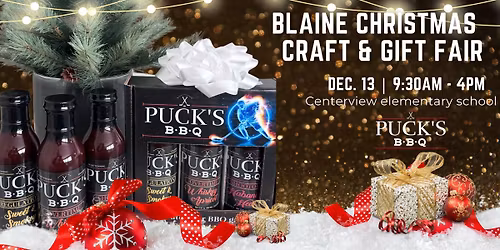 Puck\u2019s BBQ at Blaine Christmas Craft & Gift Show