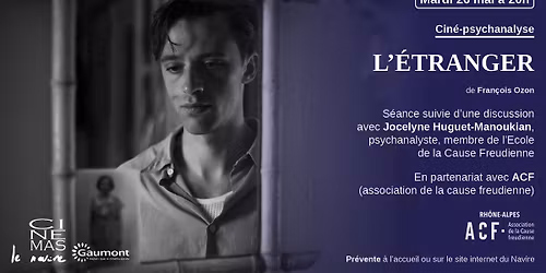 Cin\u00e9-psychanalyse : L'\u00c9TRANGER