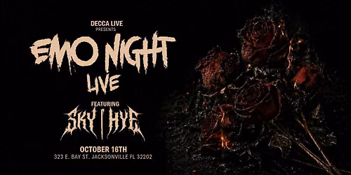 EMO NIGHT @ DECCA LIVE