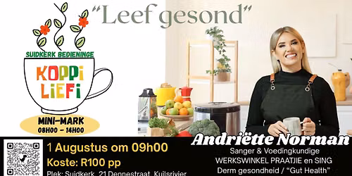 Andri\u00ebtte Norman "Gut Health" Praatjie