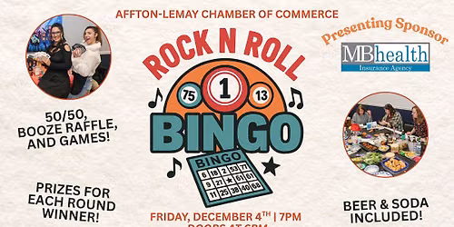 Rock n Roll Bingo | Affton-Lemay Chamber