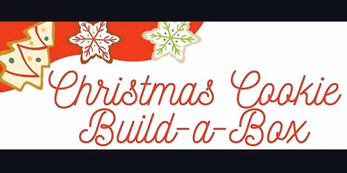 Christmas Cookie Build-a Box event