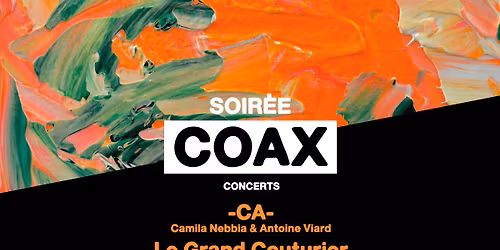 Le Grand Couturier + -CA- + Ch\u00e9rir l'objet @ Instants Chavir\u00e9s (Montreuil)