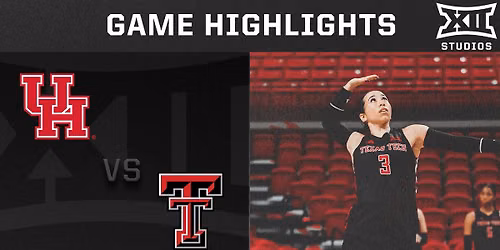 Texas Tech Red Raiders at Houston Cougars Womens Volleyball at Fertitta Center