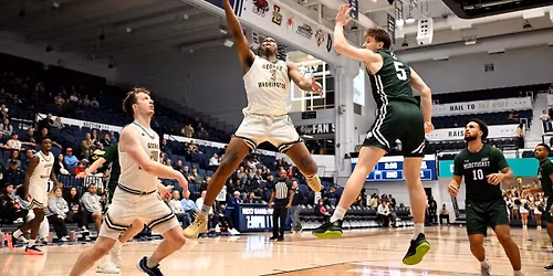 Parking Mid-Atlantic Christian Mustangs at Hampton Pirates Mens Basketball
