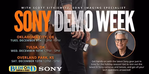 Sony Holiday Demo Days with Scott Sitkiewitz