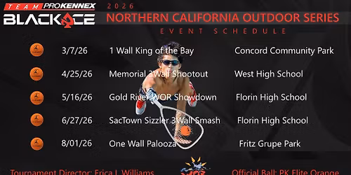 2026 Northern CA Outdoor Racquetball Series