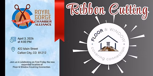 Ribbon Cutting with Floor & Window Covering Connection