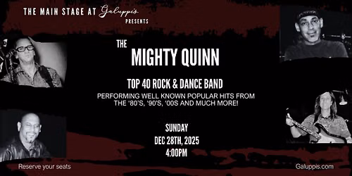 The Mighty Quinn Band - Hits from 80's, 90's, & 00's